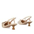 Andres Machado 6034-13 Γόβα Μπεζ 4cm Andres Machado 6034-13 Γόβα Μπεζ 4cm