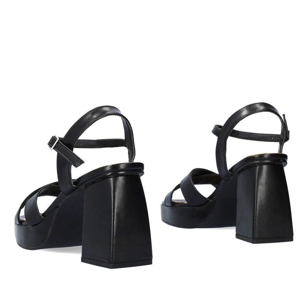 Andres Machado 6035-01 Sandal Black 11cm Andres Machado 6035-01 Sandal Black 11cm