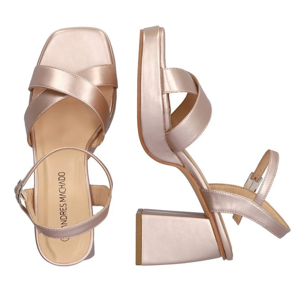 Andres Machado 6035-42 Sandal Copper 11cm Andres Machado 6035-42 Sandal Copper 11cm