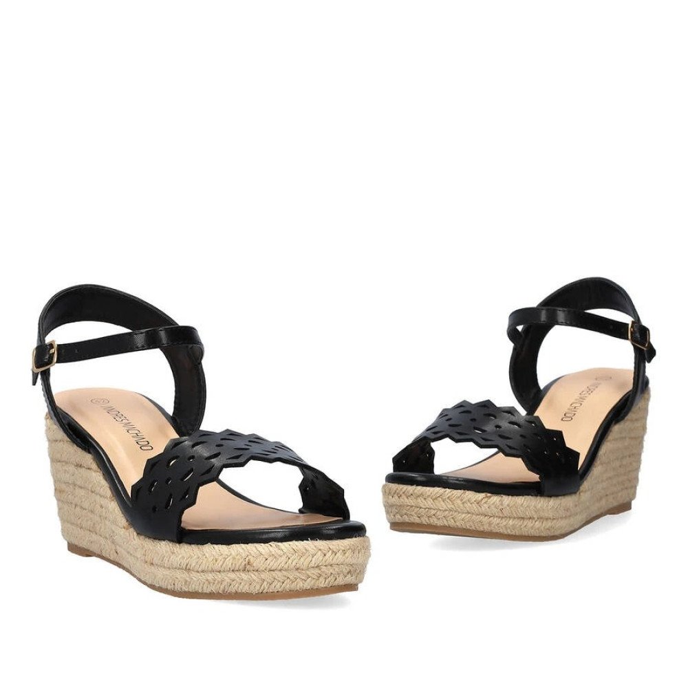 Andres Machado 6036-01 Platform Black 8.5cm Andres Machado 6036-01 Platform Black 8.5cm