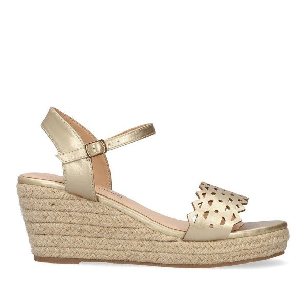 Andres Machado 6036-06 Platform Gold 8.5cm Andres Machado 6036-06 Platform Gold 8.5cm
