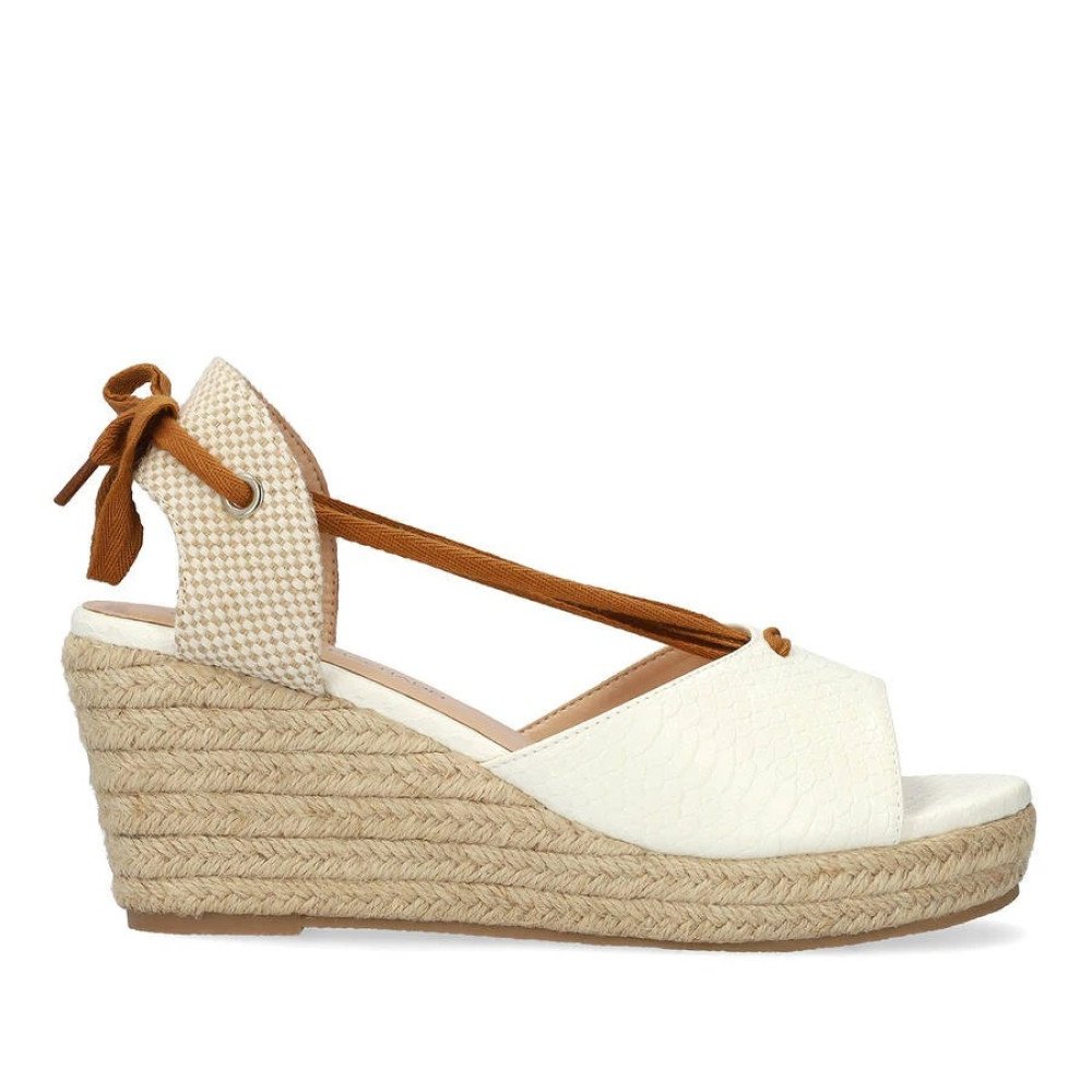 Andres Machado 6037-02 Πλατφόρμα Λευκή 8.5cm Andres Machado 6037-02 Πλατφόρμα Λευκή 8.5cm