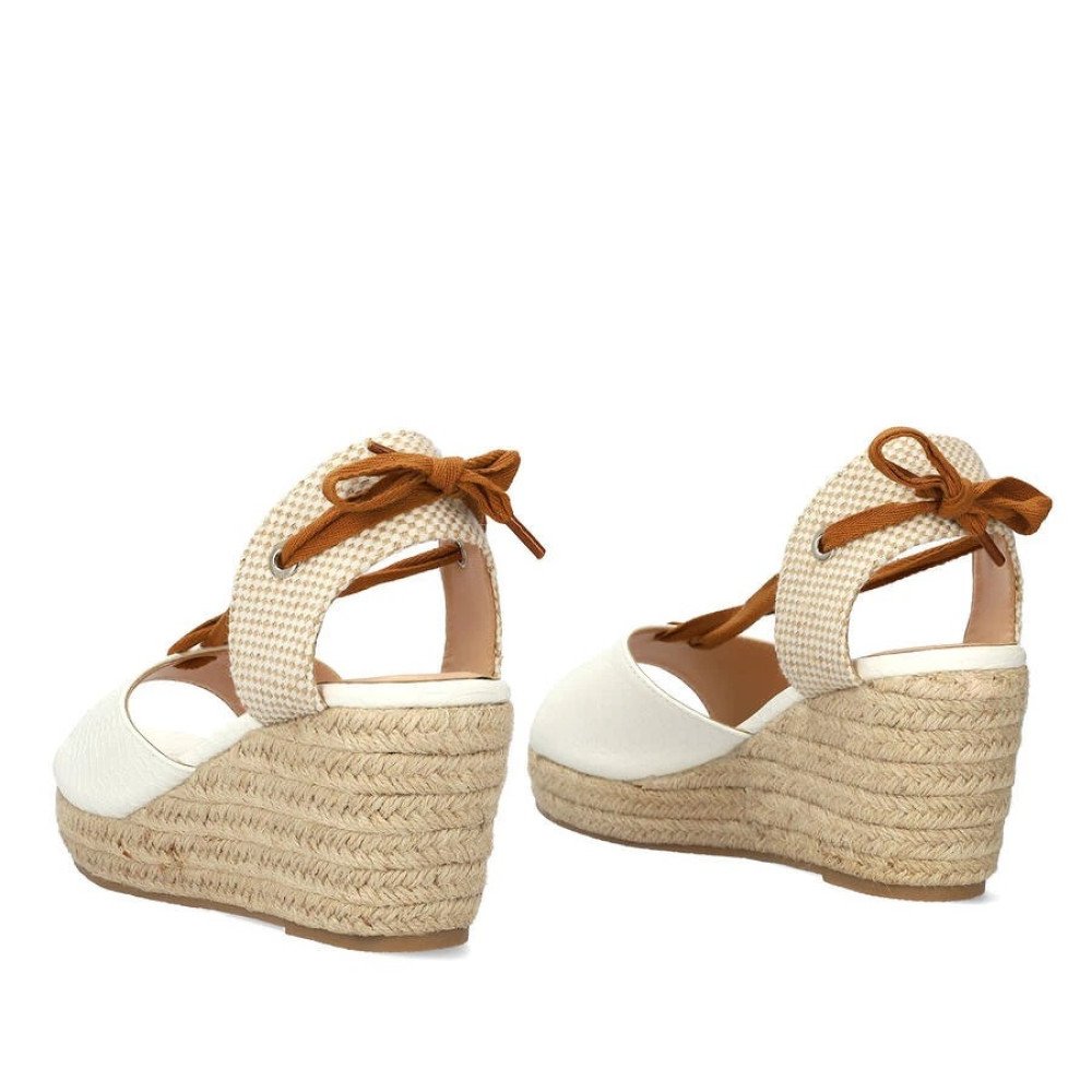 Andres Machado 6037-02 Πλατφόρμα Λευκή 8.5cm Andres Machado 6037-02 Πλατφόρμα Λευκή 8.5cm