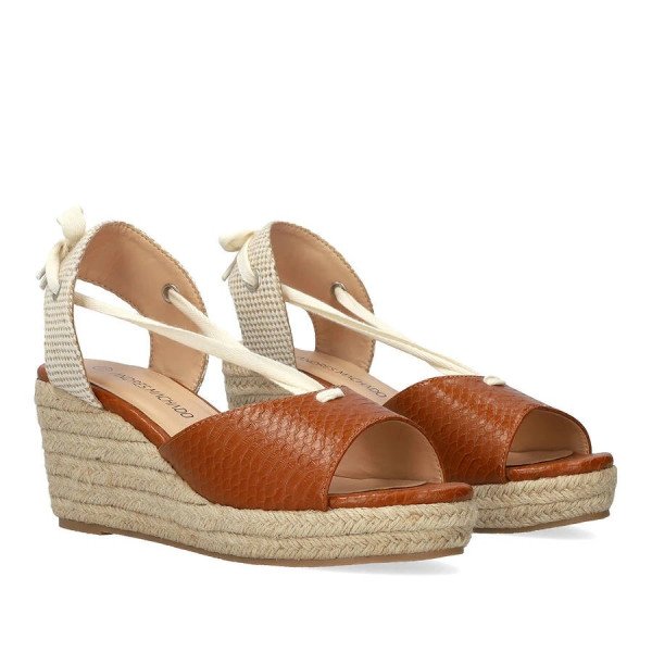 Andres Machado 6037-09 Platform Tan 8.5cm Andres Machado 6037-09 Platform Tan 8.5cm