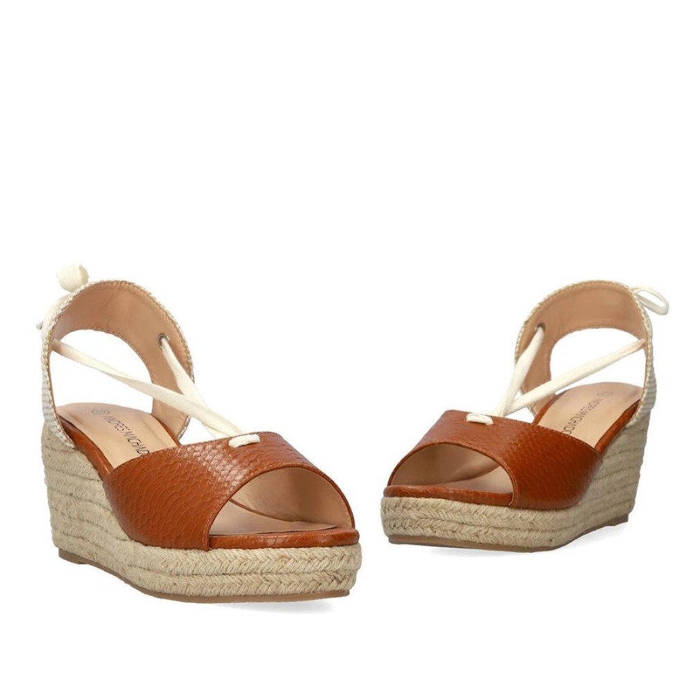 Andres Machado 6037-09 Platform Tan 8.5cm Andres Machado 6037-09 Platform Tan 8.5cm