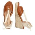 Andres Machado 6037-09 Platform Tan 8.5cm Andres Machado 6037-09 Platform Tan 8.5cm