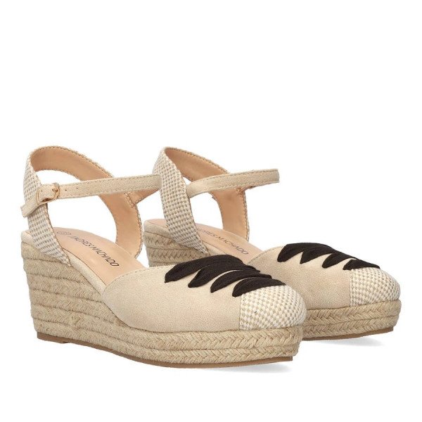 Andres Machado 6038-13 Platform Beige 8.5cm Andres Machado 6038-13 Platform Beige 8.5cm