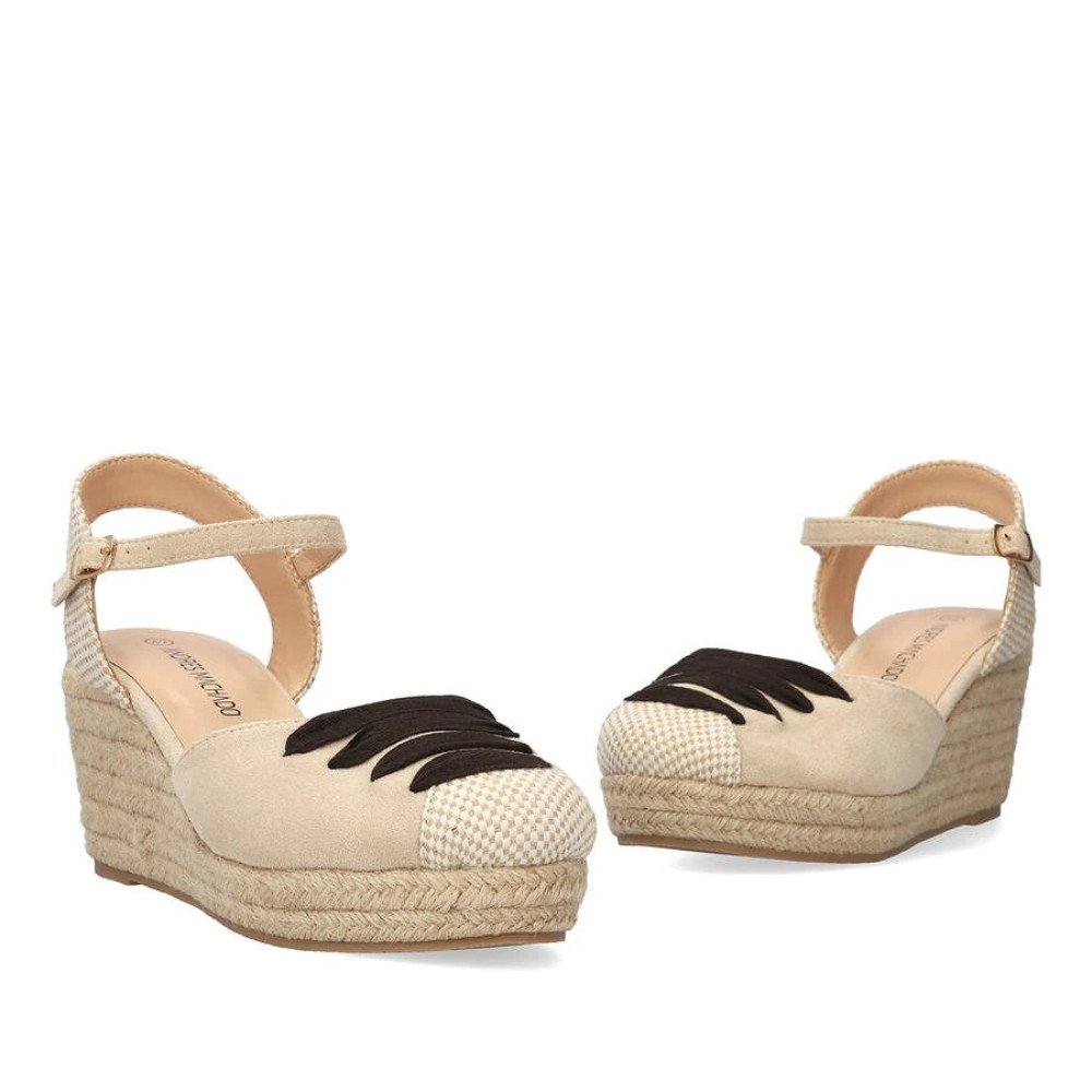 Andres Machado 6038-13 Platform Beige 8.5cm Andres Machado 6038-13 Platform Beige 8.5cm