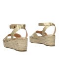 Andres Machado 6039-06 Platform Gold 8.5cm Andres Machado 6039-06 Platform Gold 8.5cm