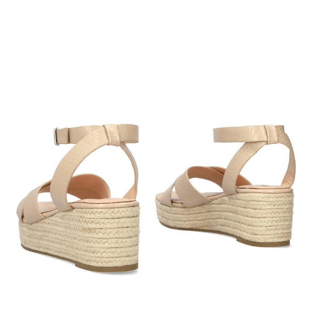 Andres Machado 6039-33 Platform Natural 8.5cm Andres Machado 6039-33 Platform Natural 8.5cm