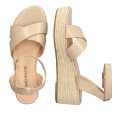 Andres Machado 6039-33 Platform Natural 8.5cm Andres Machado 6039-33 Platform Natural 8.5cm