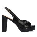 Andres Machado 6041-01 Sandal Black 11cm Andres Machado 6041-01 Sandal Black 11cm