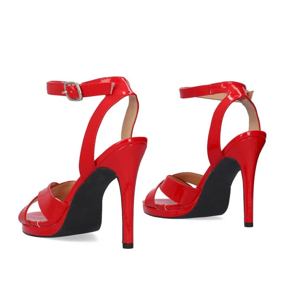 Andres Machado 6042-14 Sandal Red 11cm Andres Machado 6042-14 Sandal Red 11cm