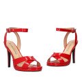 Andres Machado 6042-14 Sandal Red 11cm Andres Machado 6042-14 Sandal Red 11cm