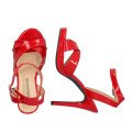 Andres Machado 6042-14 Sandal Red 11cm Andres Machado 6042-14 Sandal Red 11cm