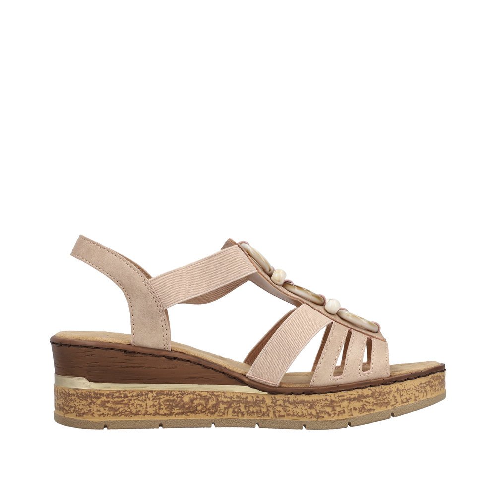 Rieker 63778-31 Anatomical Platform Beige Pink 6cm Rieker 63778-31 Anatomical Platform Beige Pink 6cm