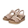 Rieker 63778-31 Anatomical Platform Beige Pink 6cm Rieker 63778-31 Anatomical Platform Beige Pink 6cm