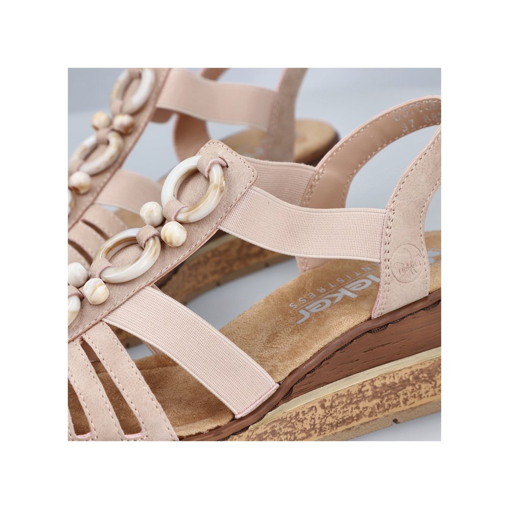 Rieker 63778-31 Anatomical Platform Beige Pink 6cm Rieker 63778-31 Anatomical Platform Beige Pink 6cm