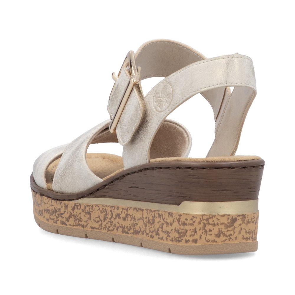Rieker 63795-60 Anatomical Platform Beige 6cm Rieker 63795-60 Anatomical Platform Beige 6cm