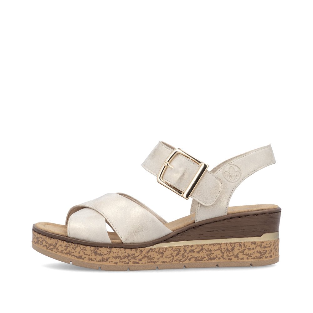 Rieker 63795-60 Anatomical Platform Beige 6cm Rieker 63795-60 Anatomical Platform Beige 6cm