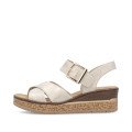Rieker 63795-60 Anatomical Platform Beige 6cm Rieker 63795-60 Anatomical Platform Beige 6cm