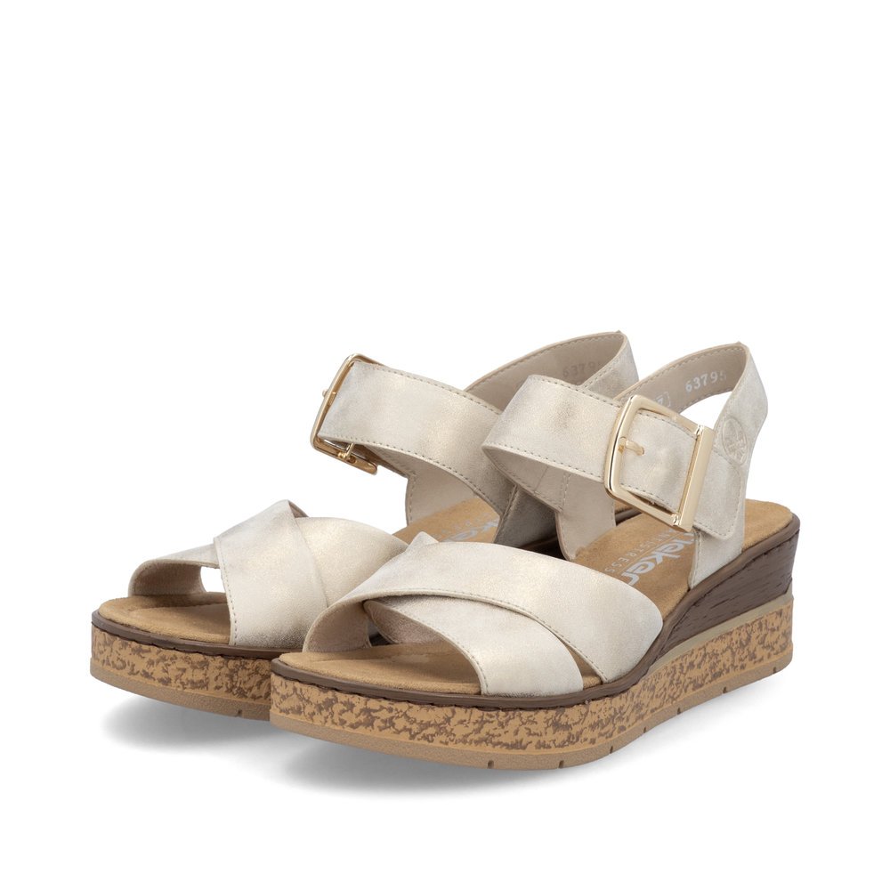Rieker 63795-60 Anatomical Platform Beige 6cm Rieker 63795-60 Anatomical Platform Beige 6cm