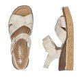 Rieker 63795-60 Anatomical Platform Beige 6cm Rieker 63795-60 Anatomical Platform Beige 6cm