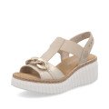 Rieker 69158-60 Anatomical Platform Beige 6cm Rieker 69158-60 Anatomical Platform Beige 6cm