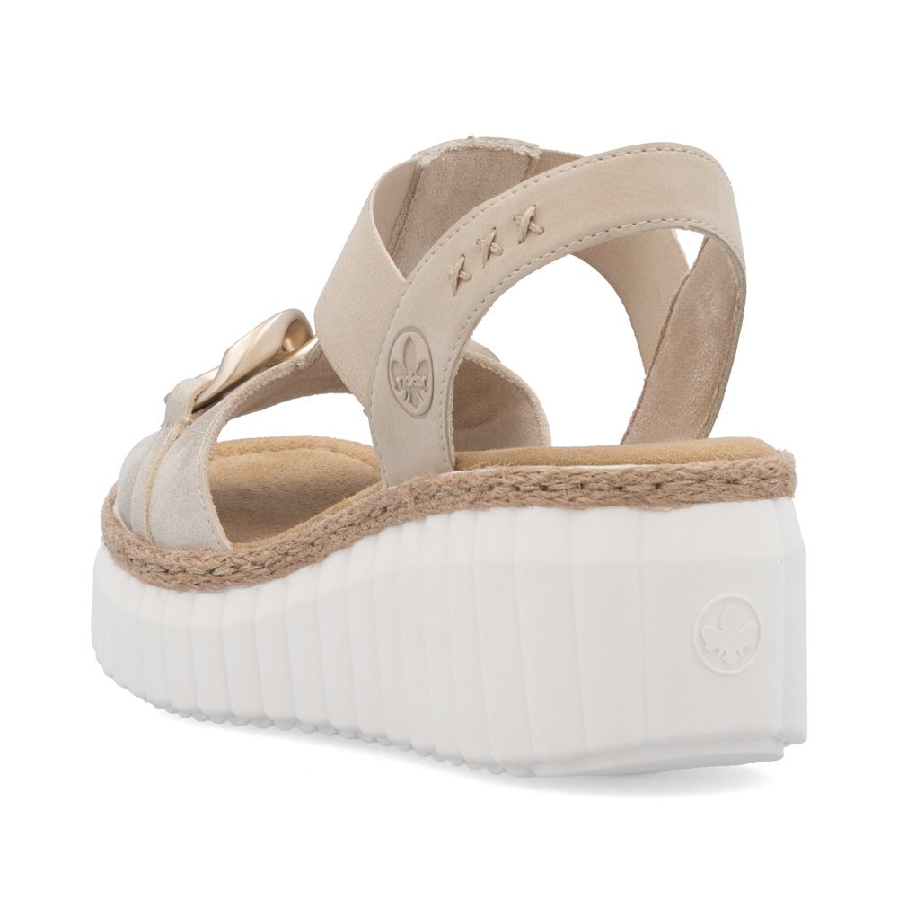 Rieker 69158-60 Anatomical Platform Beige 6cm Rieker 69158-60 Anatomical Platform Beige 6cm
