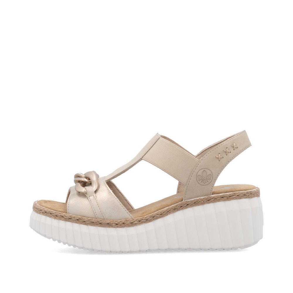 Rieker 69158-60 Anatomical Platform Beige 6cm Rieker 69158-60 Anatomical Platform Beige 6cm