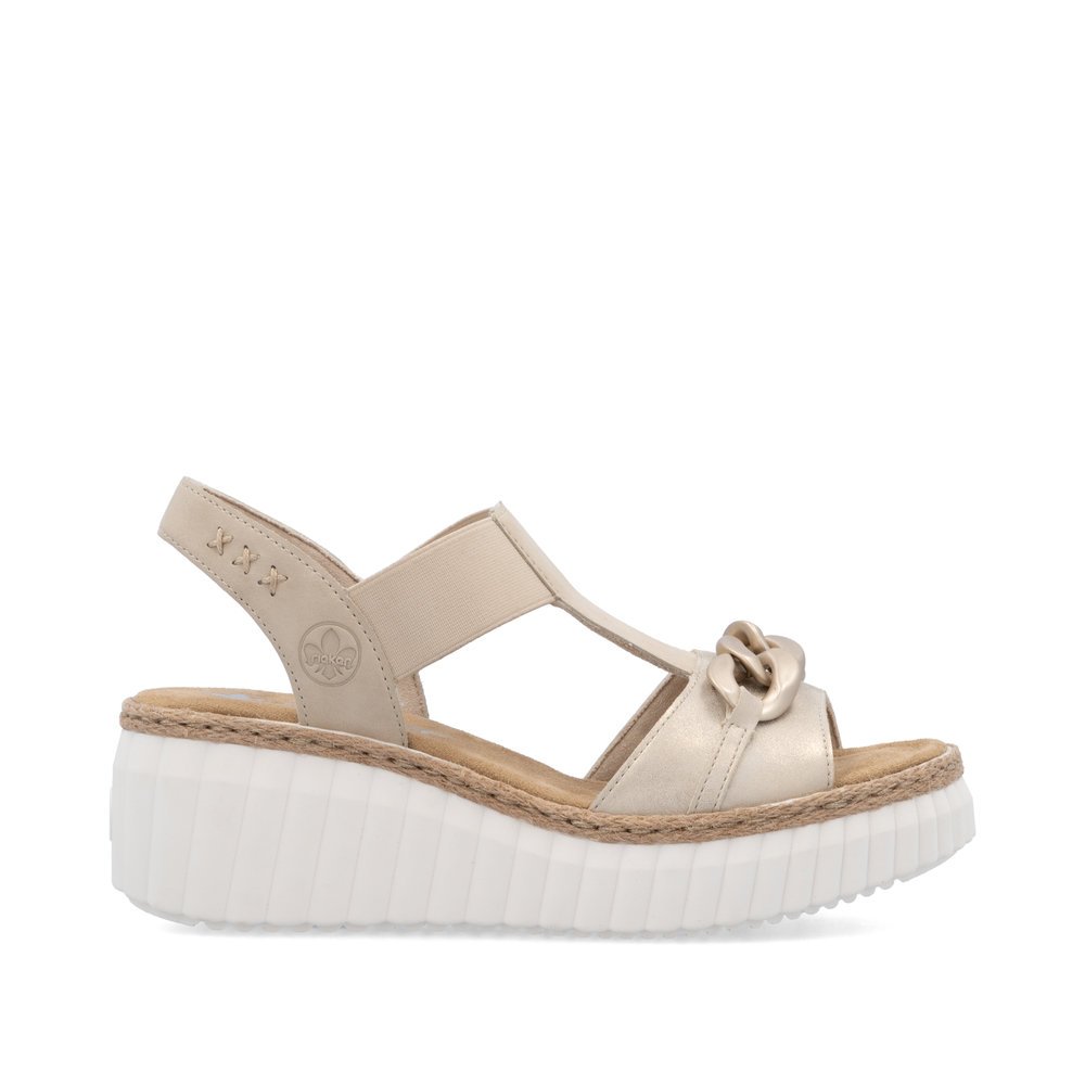 Rieker 69158-60 Anatomical Platform Beige 6cm Rieker 69158-60 Anatomical Platform Beige 6cm