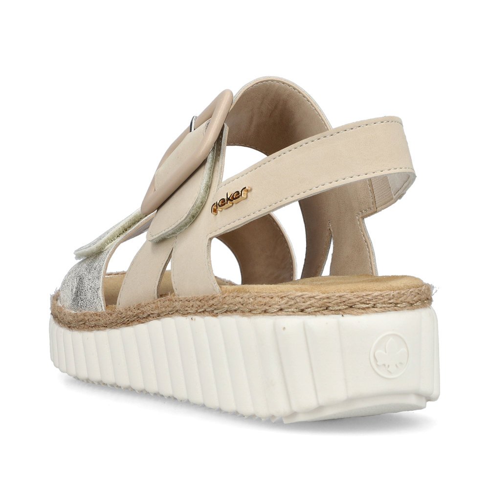 Rieker 69260-60 Anatomical Platform Beige 6cm Rieker 69260-60 Anatomical Platform Beige 6cm