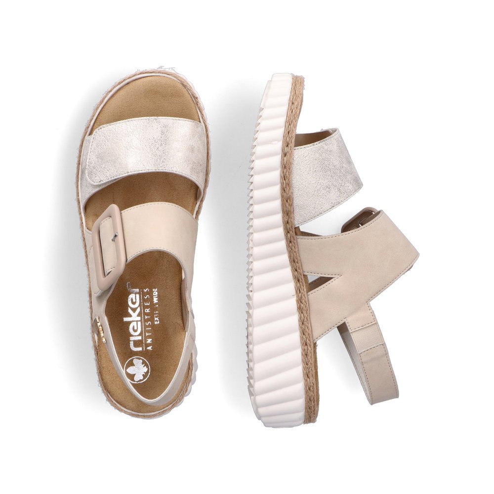 Rieker 69260-60 Anatomical Platform Beige 6cm Rieker 69260-60 Anatomical Platform Beige 6cm