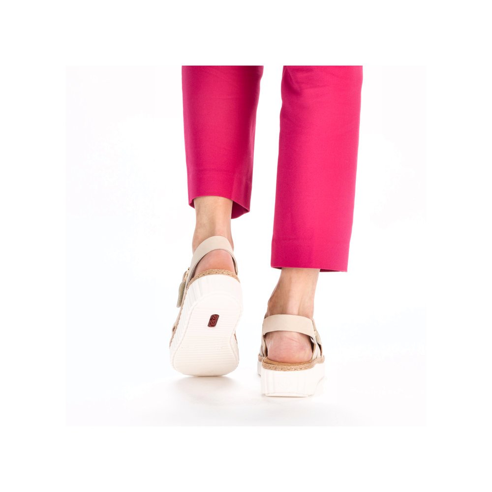 Rieker 69260-60 Anatomical Platform Beige 6cm Rieker 69260-60 Anatomical Platform Beige 6cm