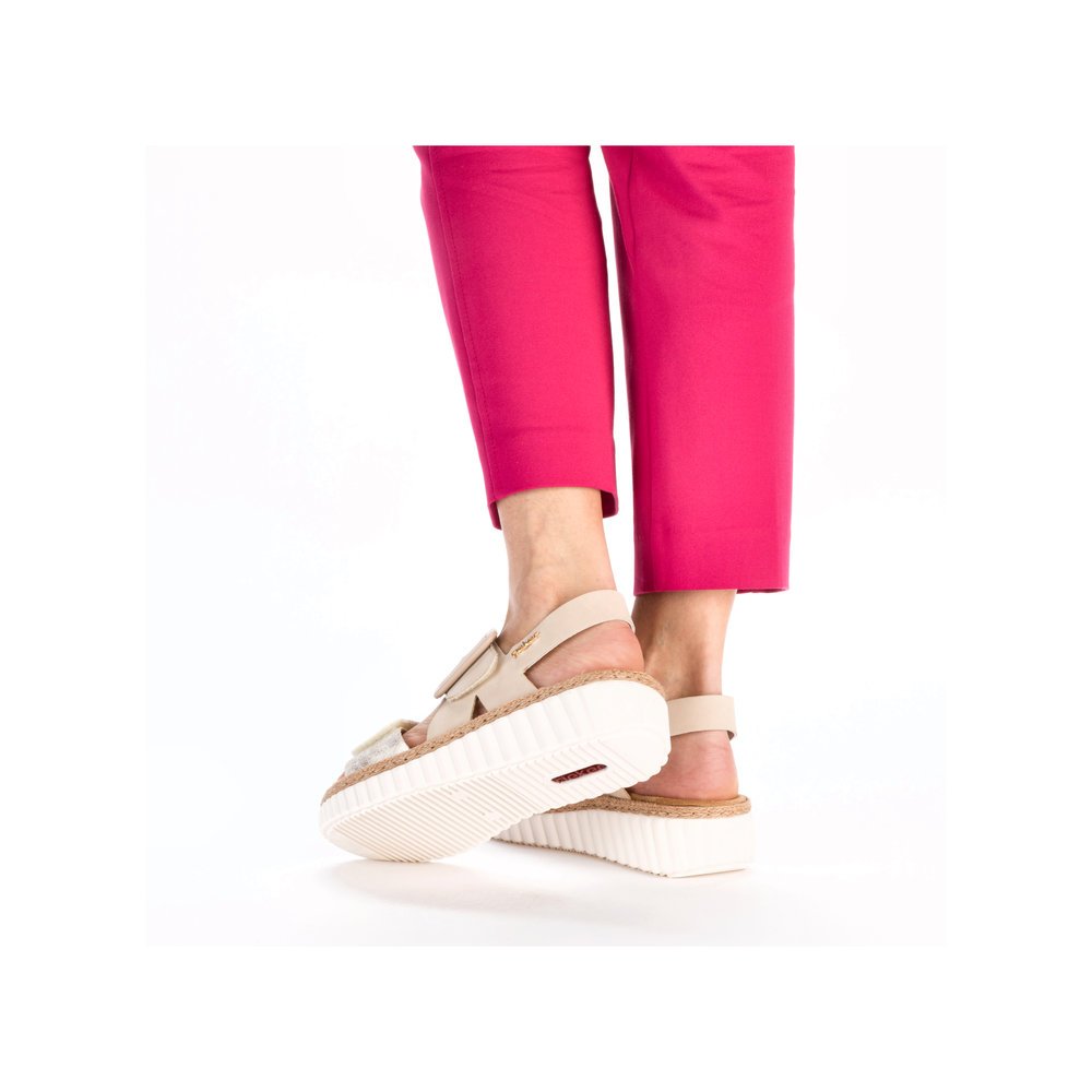 Rieker 69260-60 Anatomical Platform Beige 6cm Rieker 69260-60 Anatomical Platform Beige 6cm
