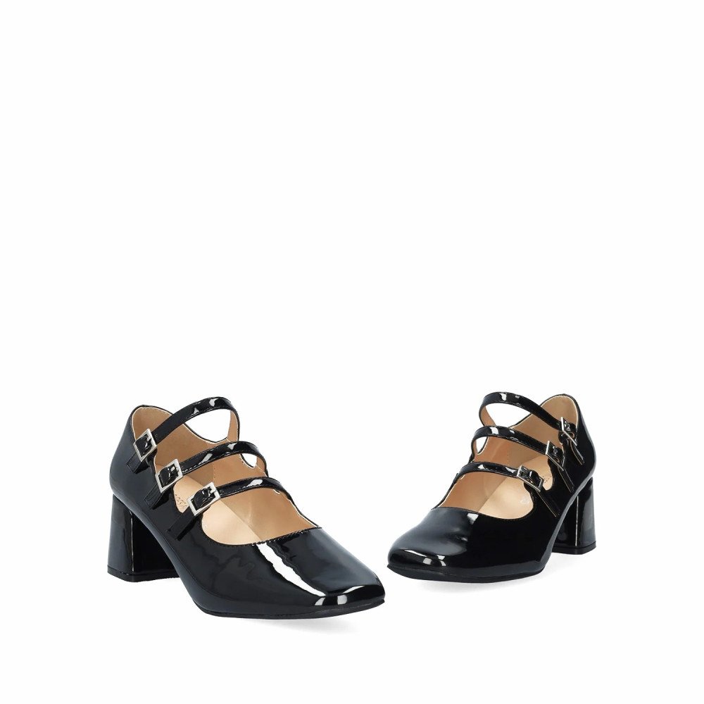 Andres Machado 6051-01 Heel Black 5,5cm