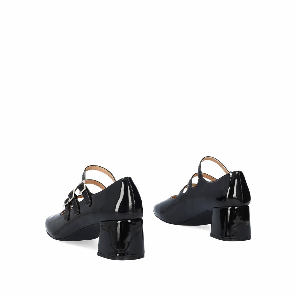 Andres Machado 6051-01 Heel Black 5,5cm