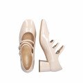 Andres Machado 6051-13 Heel Beige 5,5cm