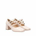 Andres Machado 6051-13 Heel Beige 5,5cm