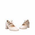Andres Machado 6051-13 Heel Beige 5,5cm