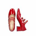 Andres Machado 6051-14 Heel Red 5,5cm