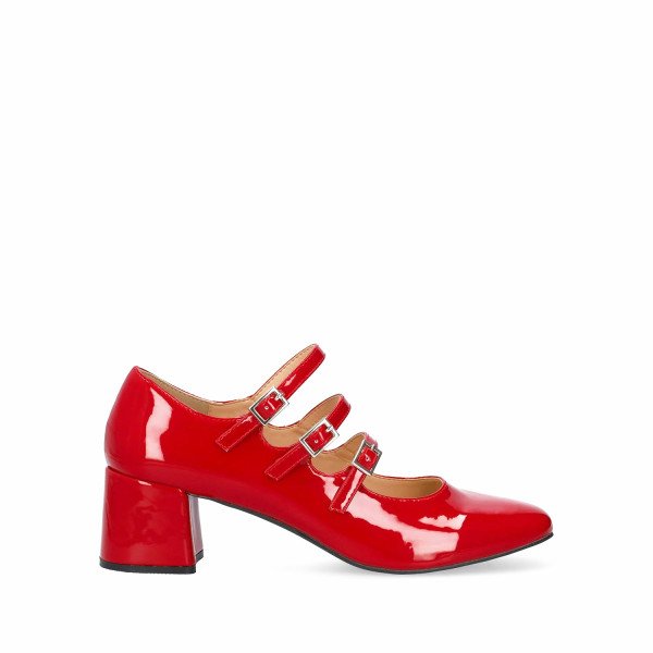 Andres Machado 6051-14 Heel Red 5,5cm Andres Machado 6051-14 Heel Red 5,5cm