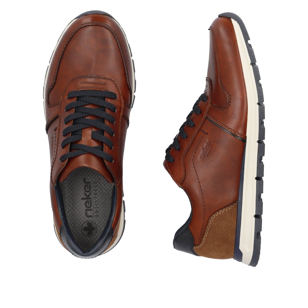 Rieker B0503-24 Anatomical Leather Sneaker Tan Rieker B0503-24 Anatomical Leather Sneaker Tan