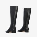 Andres Machado Cintia-01 Leather Boots Black 4cm