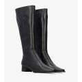 Andres Machado Cintia-01 Leather Boots Black 4cm