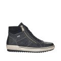 Remonte D0772-01 Anatomical Leather Sneaker Black