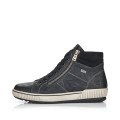 Remonte D0772-01 Anatomical Leather Sneaker Black