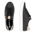 Remonte D0919-03 Anatomical Leather Sneaker Black Remonte D0919-03 Anatomical Leather Sneaker Black