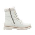 Remonte D0C77-80 Anatomical Leather Boot Ivory