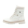 Remonte D0C77-80 Anatomical Leather Boot Ivory
